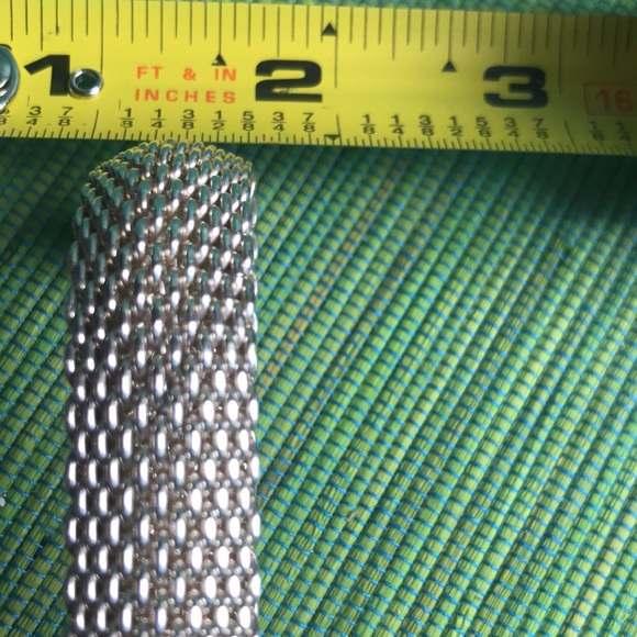 Tiffany & Co. somerset mesh silver bracelet - Picture 11 of 14
